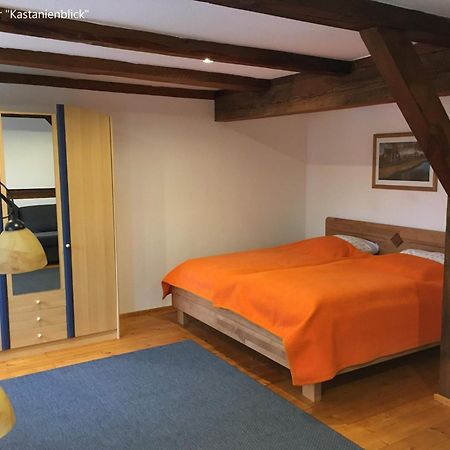 Ferienwohnung Kastanienblick Oder Parkblick, Oder Unser Radlerzimmer! Ziethen  Bagian luar foto