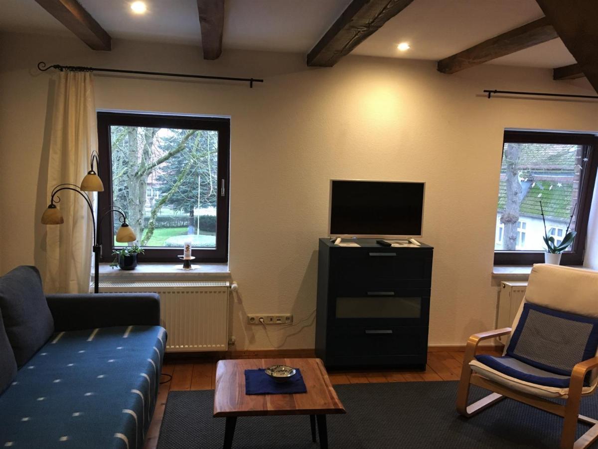 Ferienwohnung Kastanienblick Oder Parkblick, Oder Unser Radlerzimmer! Ziethen  Bagian luar foto