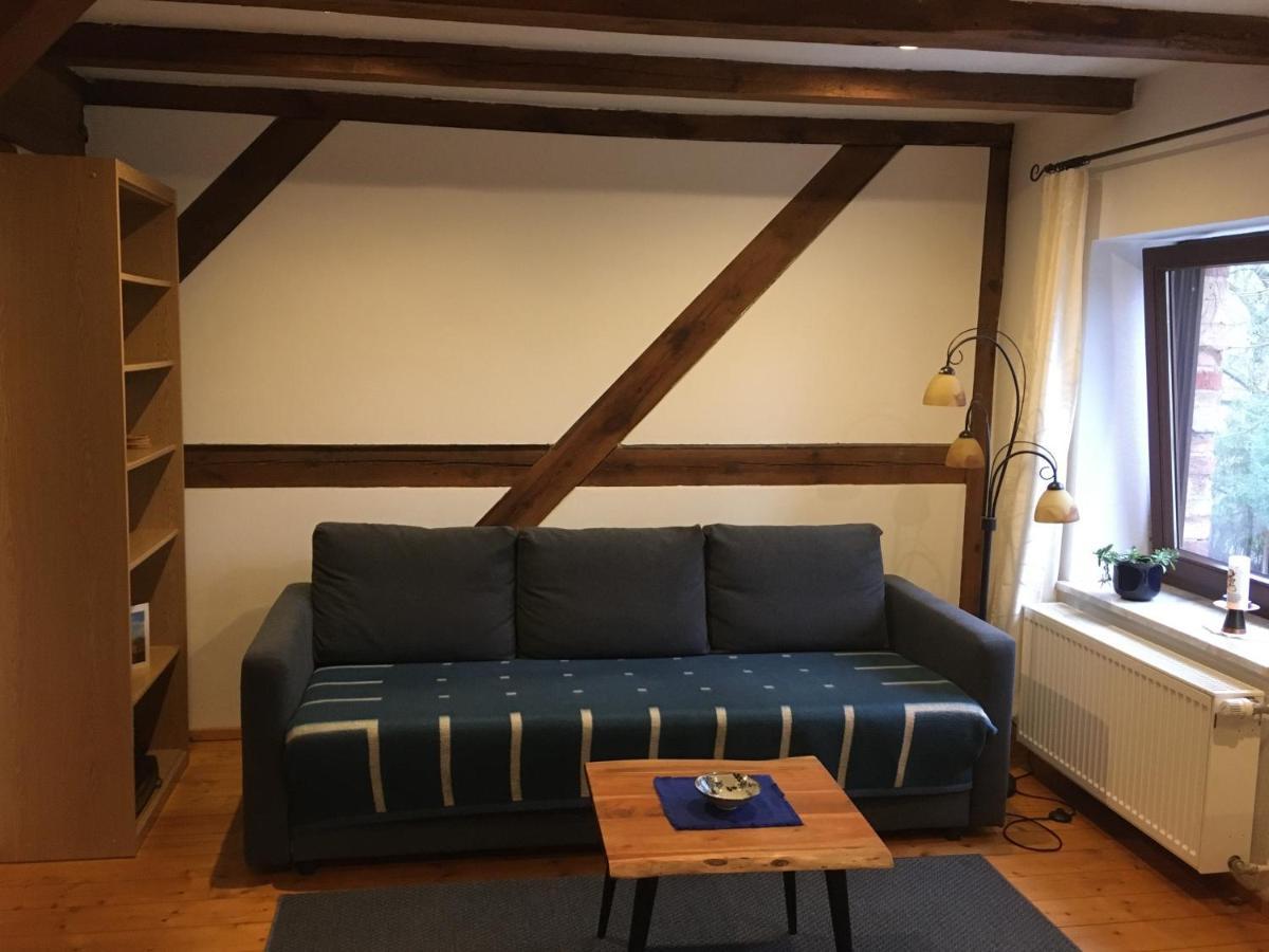 Ferienwohnung Kastanienblick Oder Parkblick, Oder Unser Radlerzimmer! Ziethen  Bagian luar foto