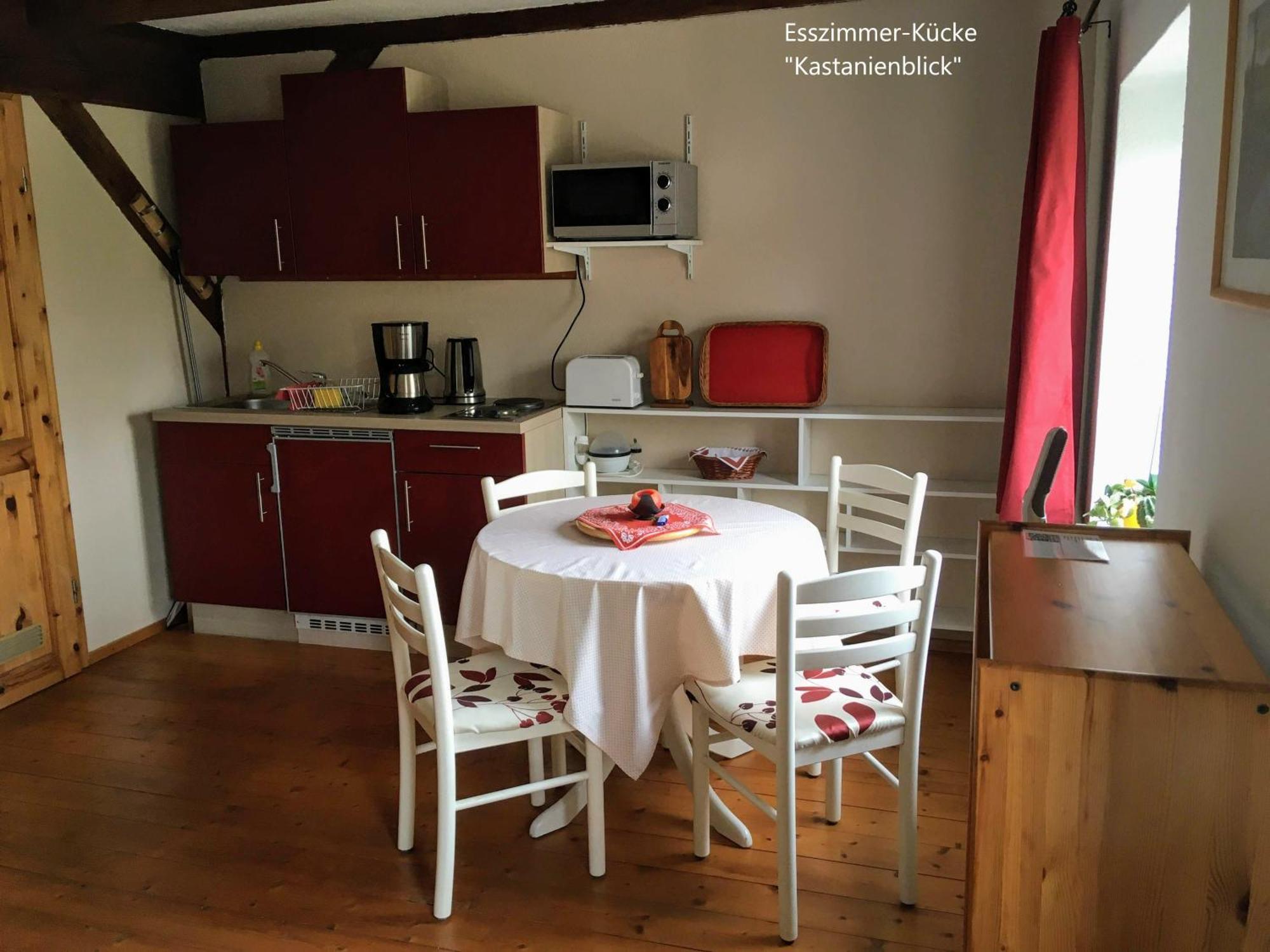 Ferienwohnung Kastanienblick Oder Parkblick, Oder Unser Radlerzimmer! Ziethen  Bagian luar foto